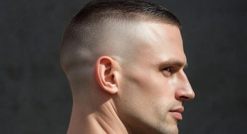 This clean fade showcases the structured and disciplined look typical of military haircuts for men.