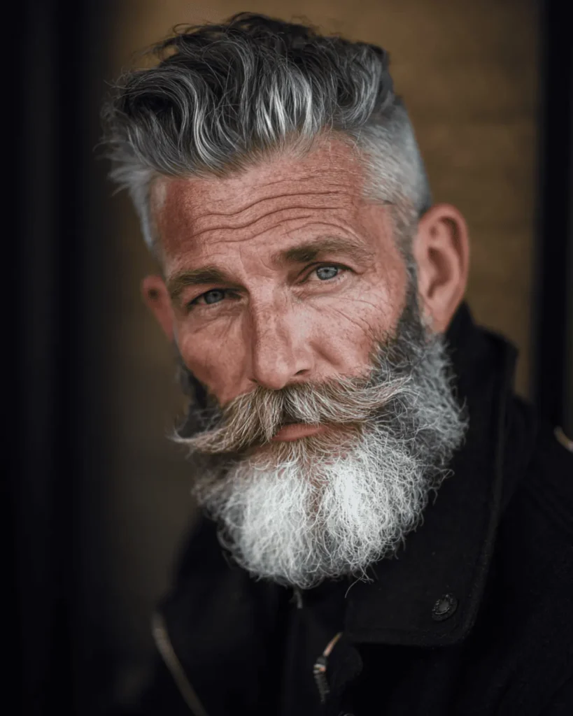 Salt and Pepper Beard