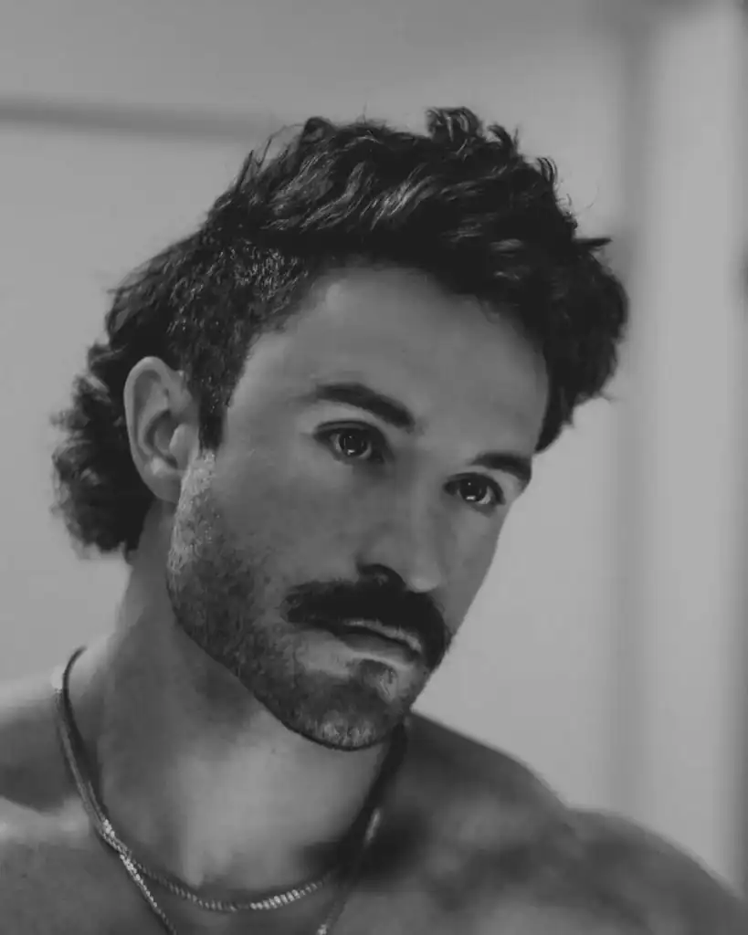 Beardstache short beard style for men