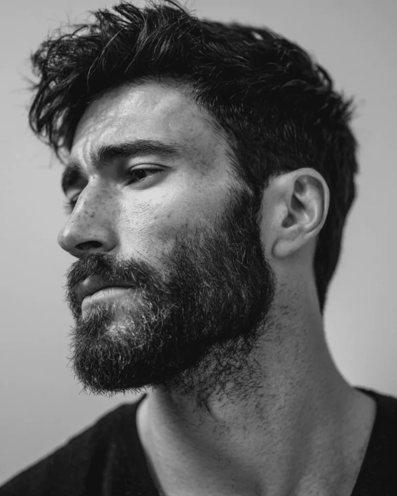 short full beard style