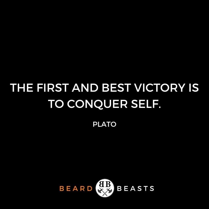 The first and best victory is to conquer self.
