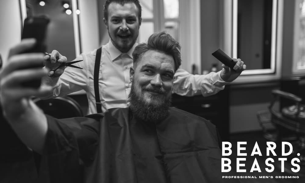 Capturing the friendly vibe that helps you decide how to find a good barber shop that fits your style.