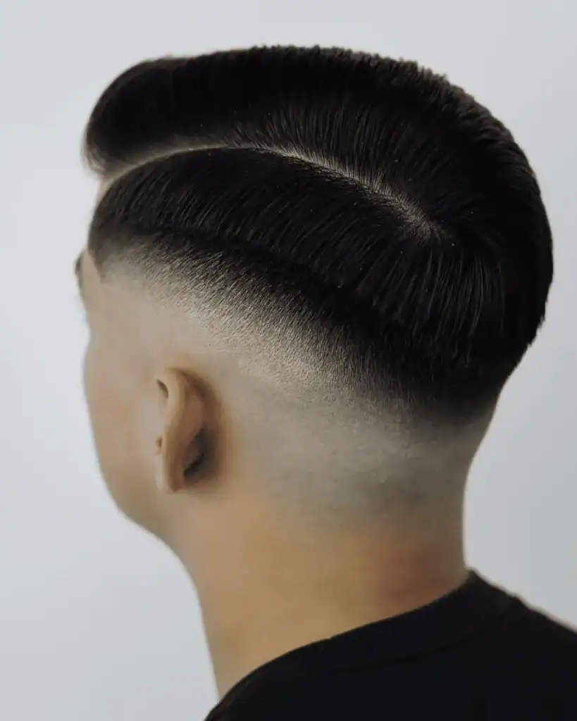 Burst Fade Comb Over