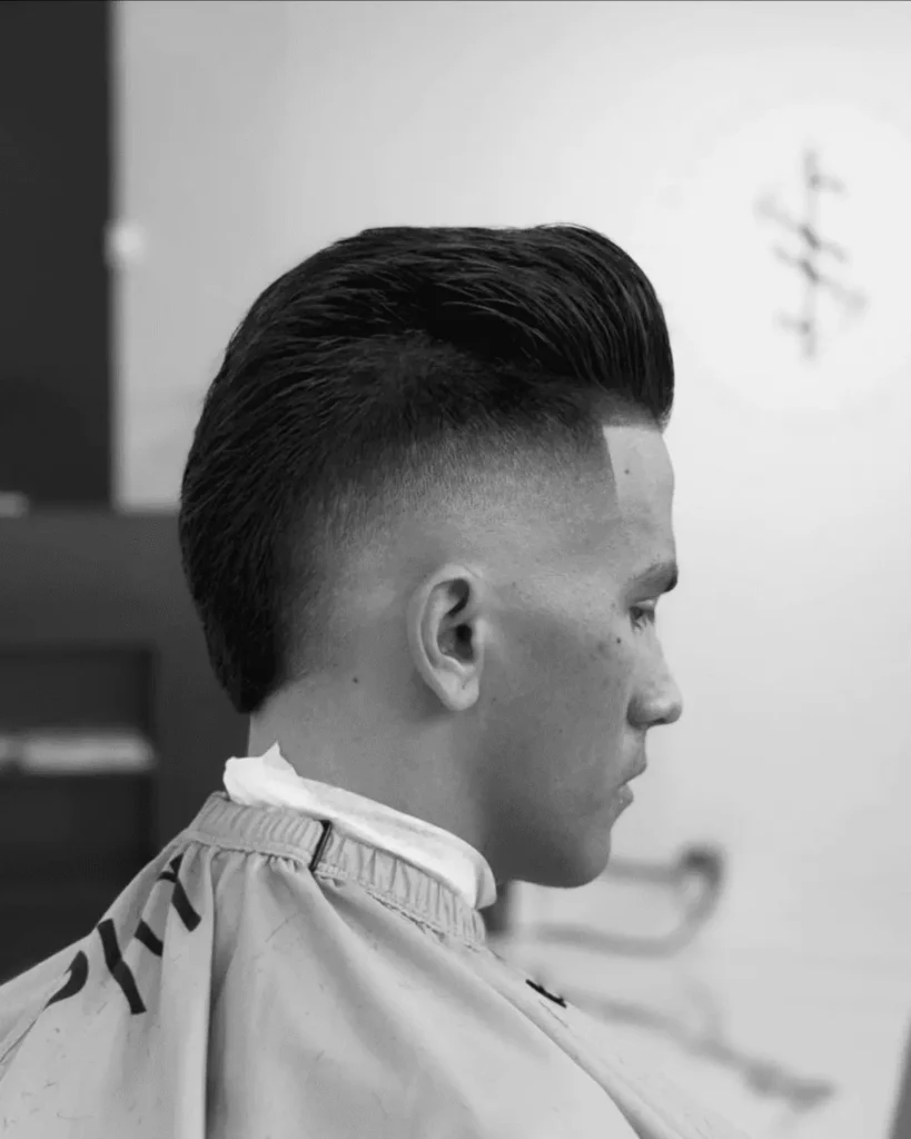 Burst Fade Slick Back
