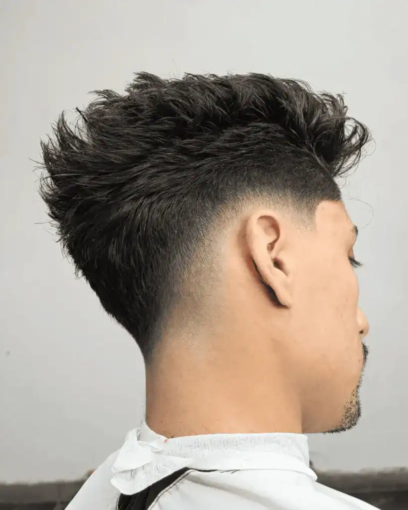 Burst Fade Faux Hawk

