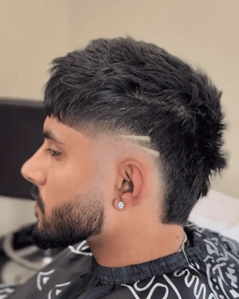 Burst Fade French Crop