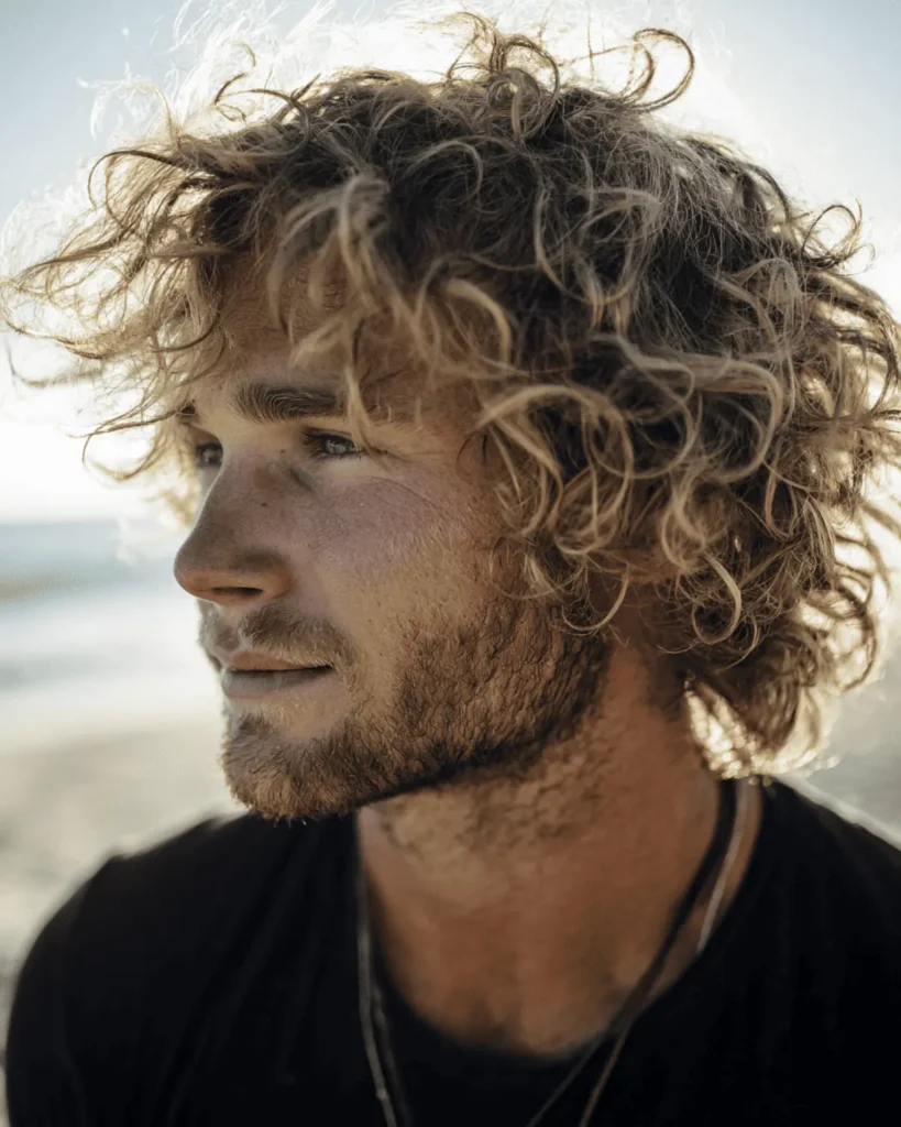 Textured Surfer Curls