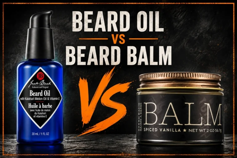 Beard oil vs beard balm comparison featured image