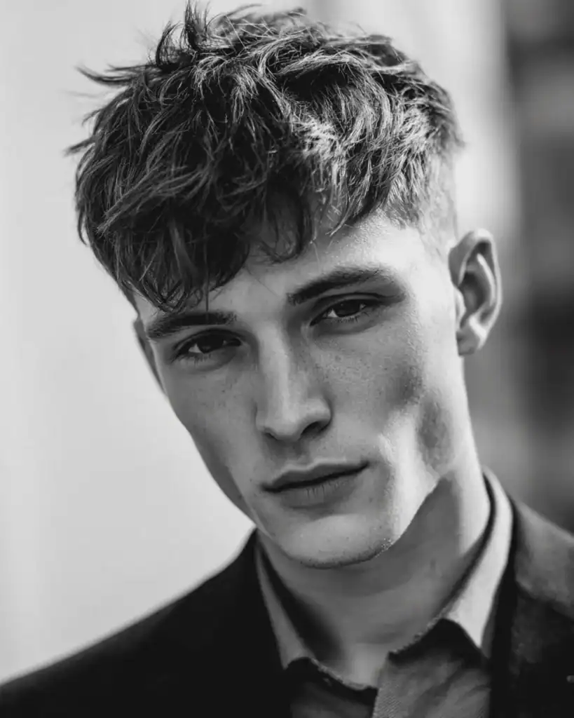 medium length textured crop