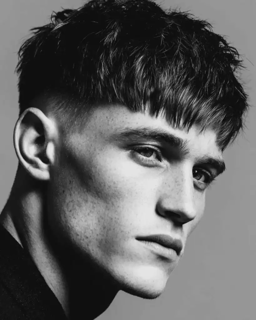 textured crop with fringe