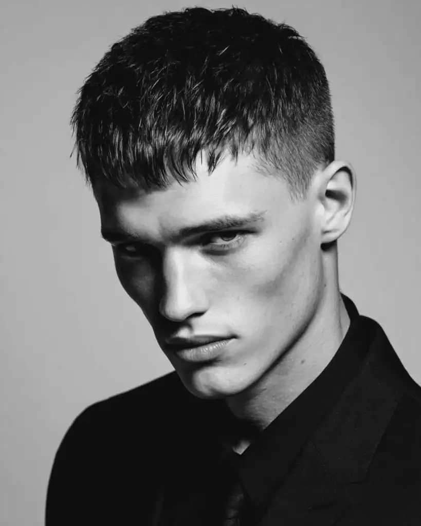 textured crop for straight hair