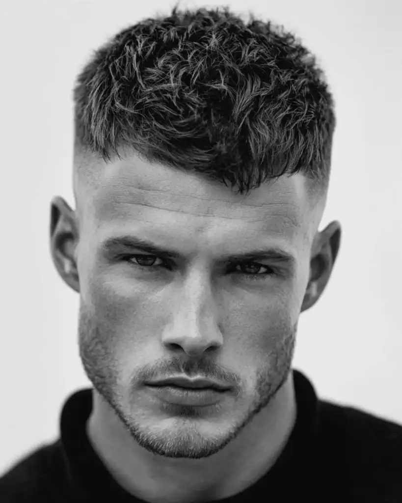 textured crop high fade