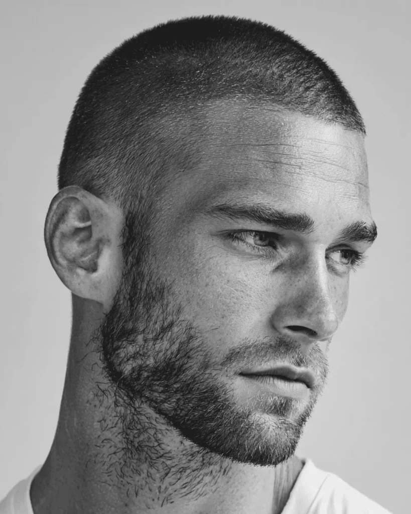 short buzz cut allover