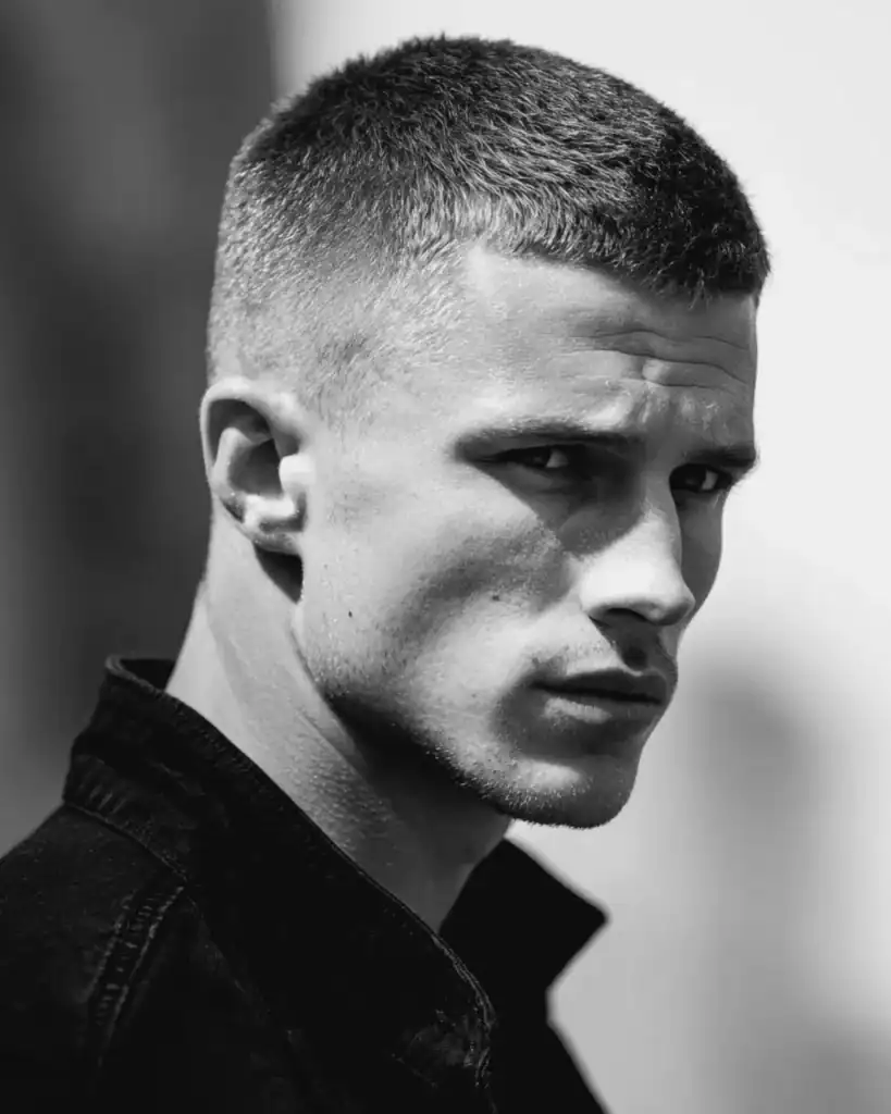 short classic crew cut haircut