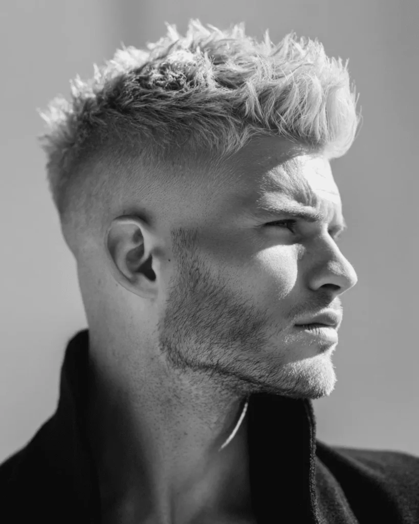 short faux hawk haircut