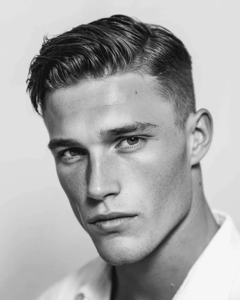 short ivy league haircut