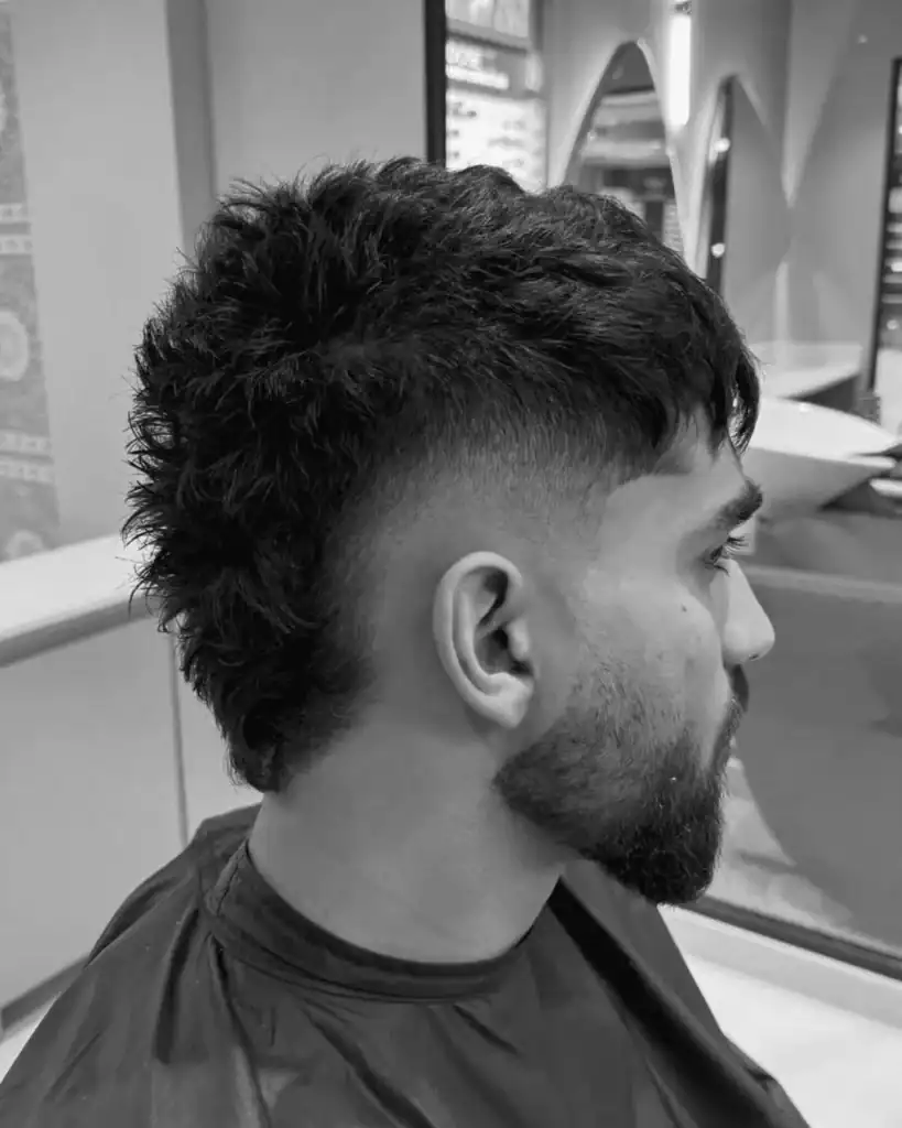 short mohawk fade haircut