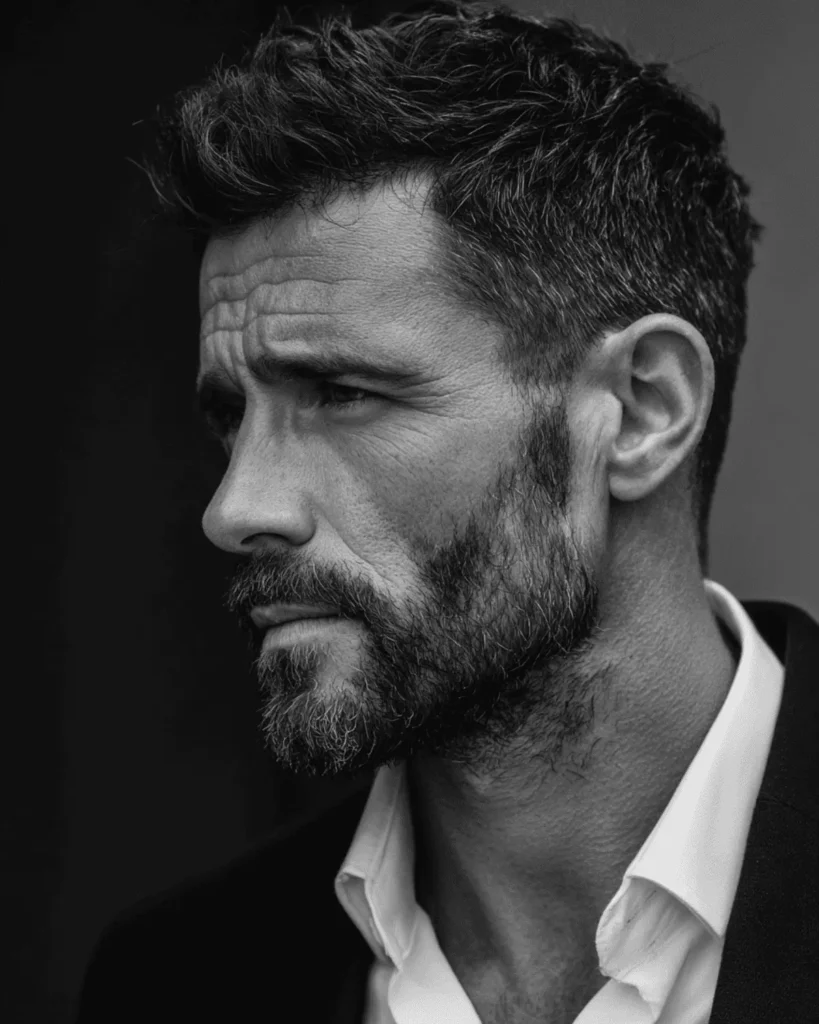 short textured top with tapered sides