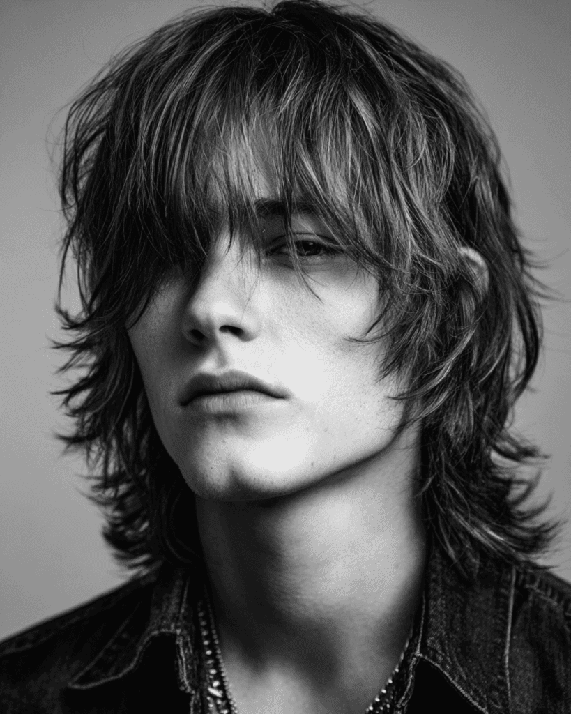 Shoulder Length Shag Cut