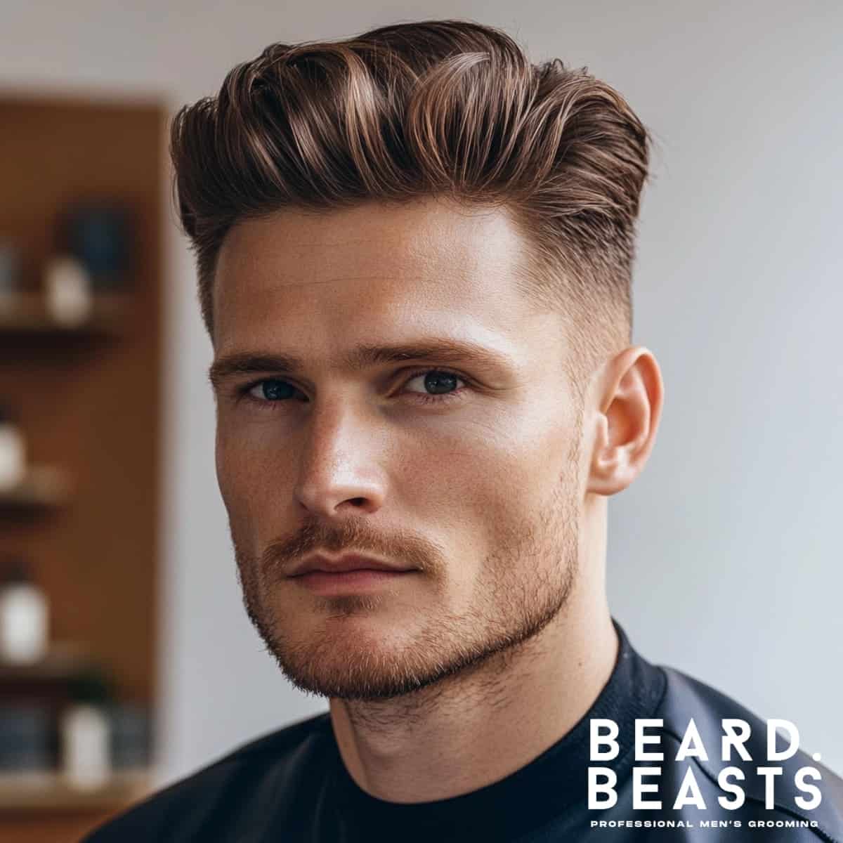 High Fade Quiff Haircut Featured Style Guide