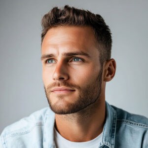Best Hairstyles for Men with Big Foreheads – Confidence & Style!