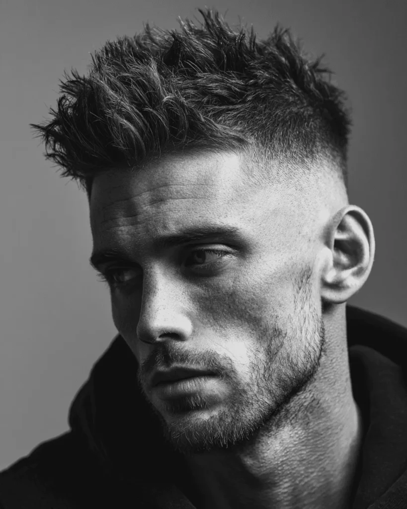 Brush Up with High Skin Fade