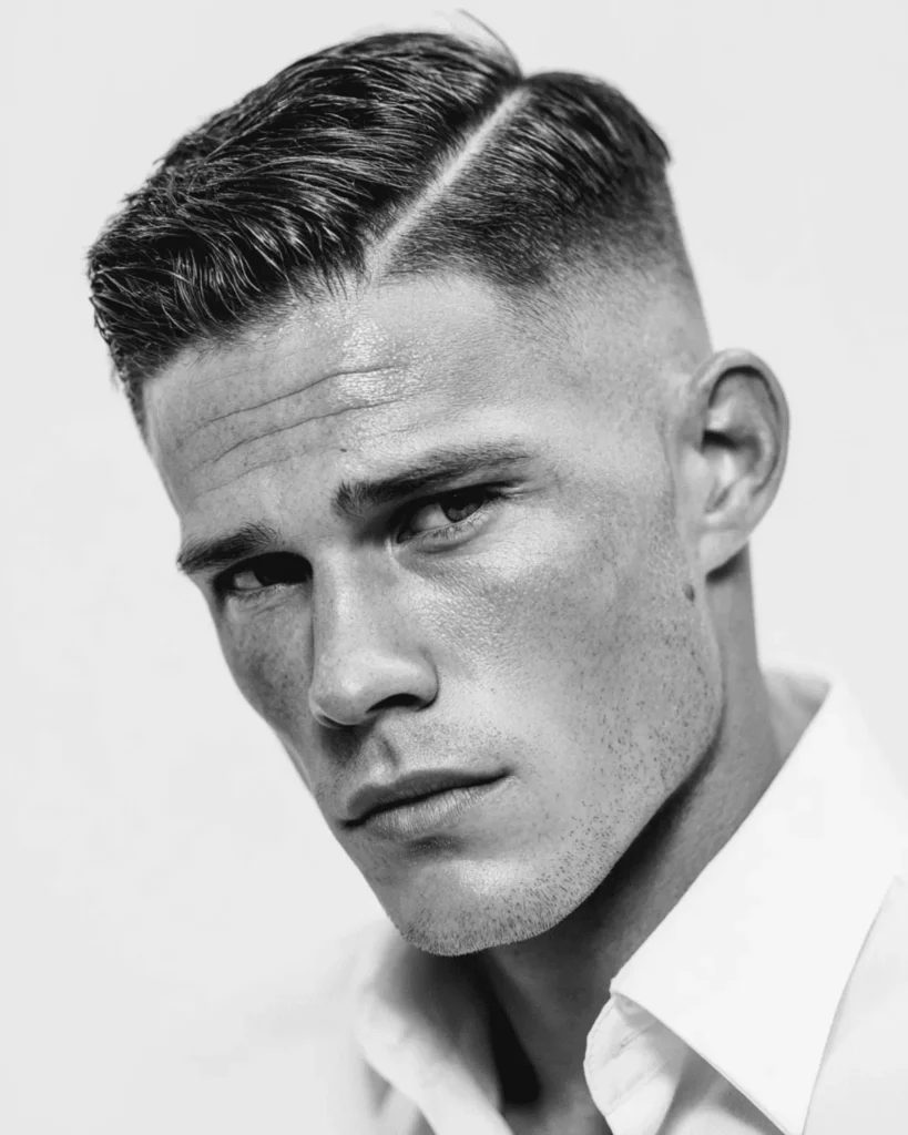 Hard Part with High Skin Fade