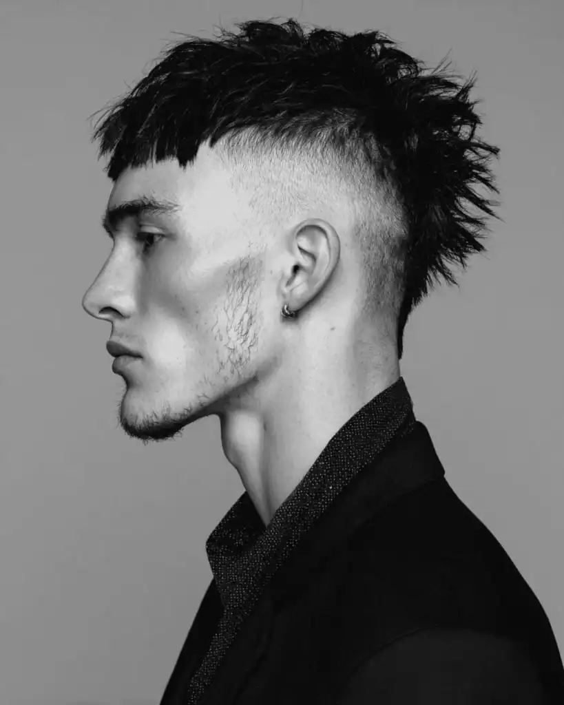 Mohawk with Textured Fringe