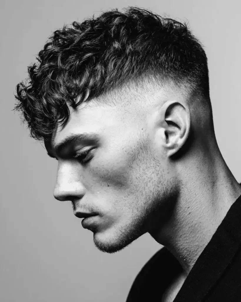 Wavy Skin Fade Textured Crop