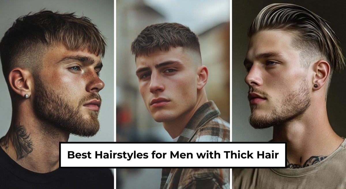 Best Hairstyles for Men with Thick Hair | All Types & Lengths - Beard Beasts