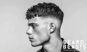 Skin Fade Textured Fringe Styles: Fresh