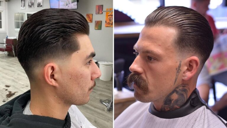 The Low Fade Slick Back: A Bold Choice for the Confident Man - Beard Beasts