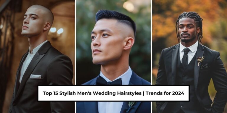 Top 15 Stylish Men's Wedding Hairstyles | Grooming Tips & Trends for 2024 - Beard Beasts