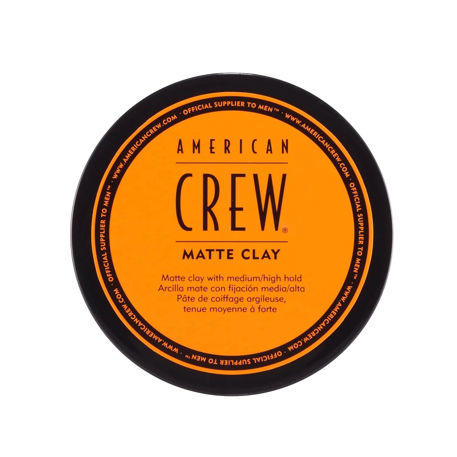 American Crew Matte Clay – Natural Finish Hair Clay for Men