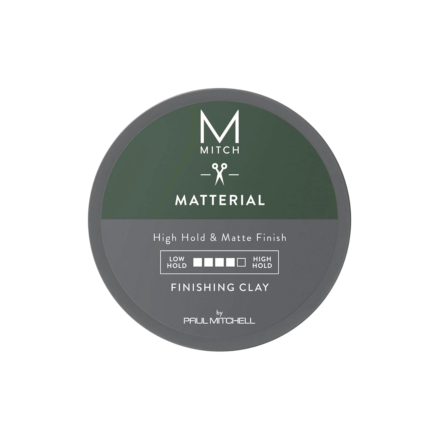 Paul Mitchell MITCH Matterial Styling Clay – Strong Hold Matte Hair Clay for Men