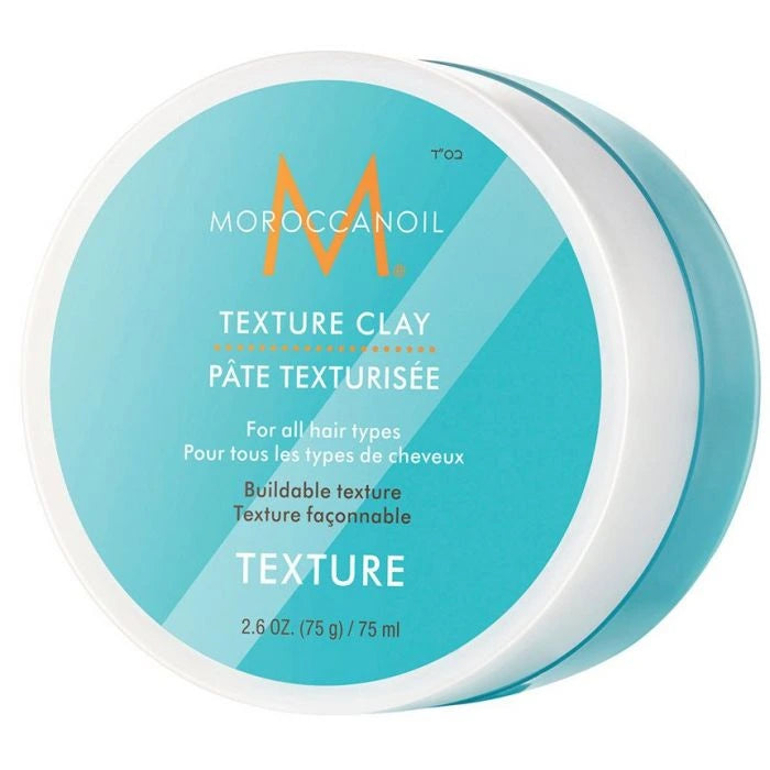 Moroccanoil Texture Clay – Matte Finish Hair Clay for Men with Argan Oil