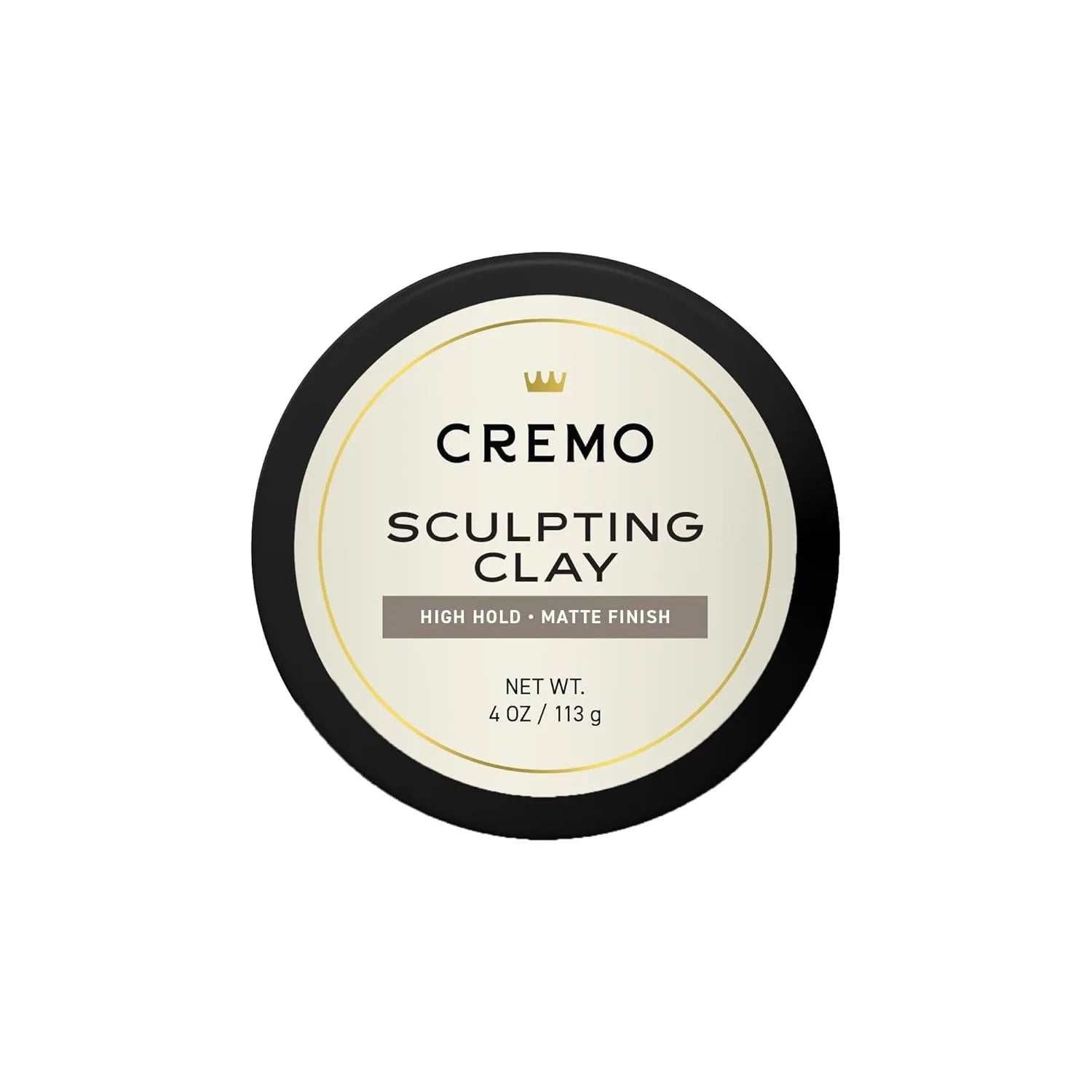 Cremo Men’s Hair Clay – Medium Hold Matte Hair Clay for Men