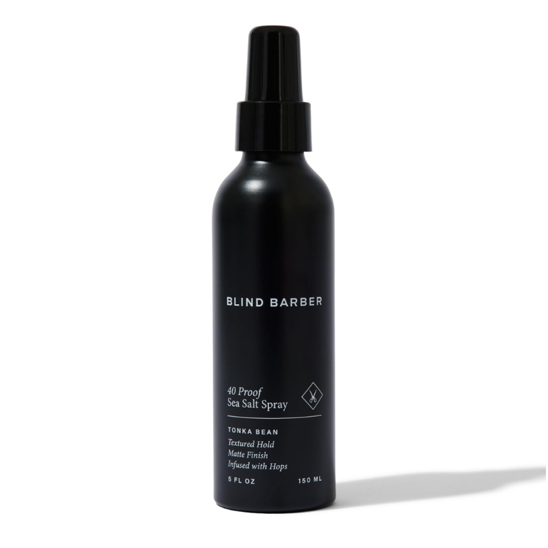Blind Barber 40 Proof Sea Salt Spray for curly hair