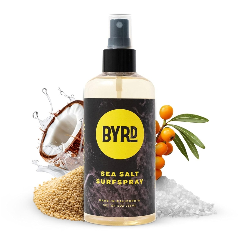 BYRD Texturizing Surfspray for short curly hair