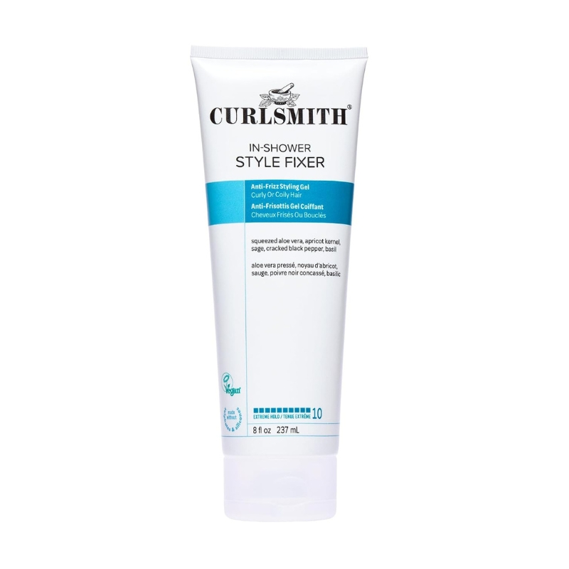 Curlsmith In-Shower Style Fixer Strong Hold Gel for curly hair