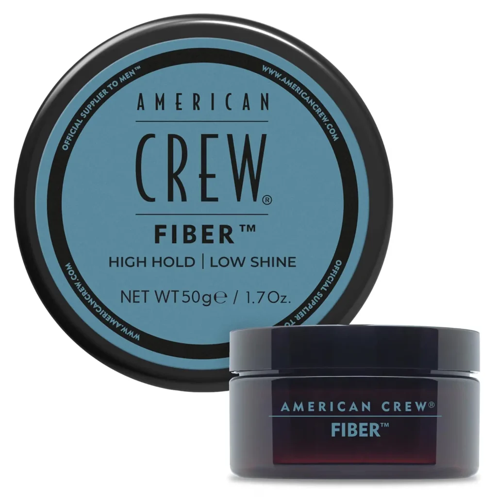American Crew Fiber hair styling product with high hold and low shine.