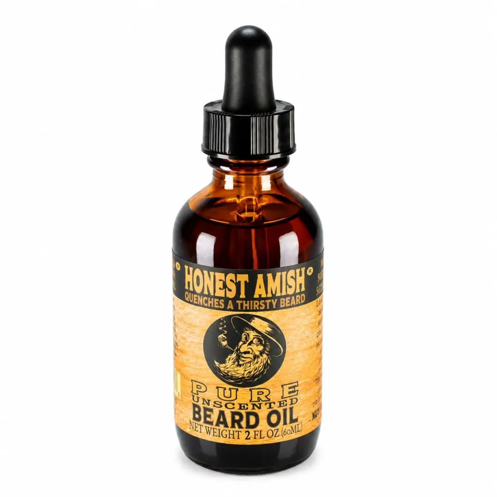 Honest Amish Pure Unscented Beard Oil