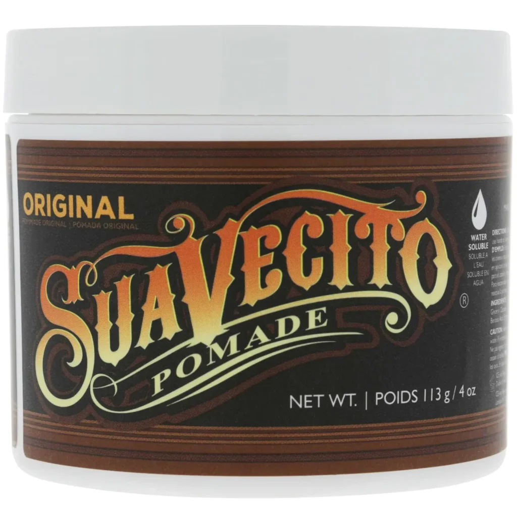Suavecito Original Hold Pomade in a 4 oz jar.