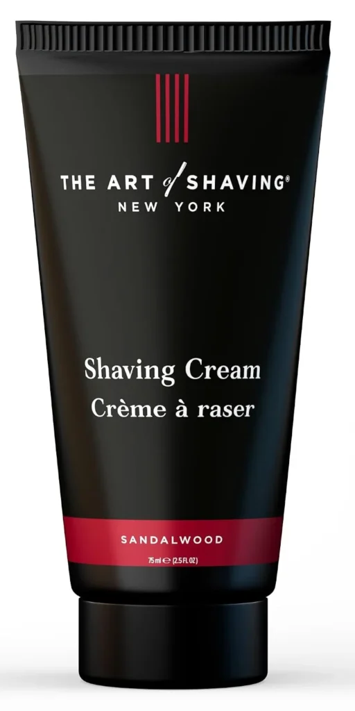The Art of Shaving sandalwood shaving cream tube